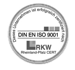 ISO 9001:2008 certificate