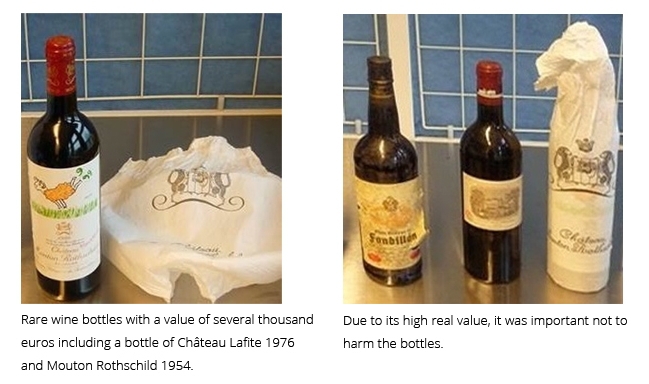 rare valuable wine bottles